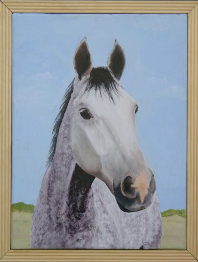 Olieverf op doek, 5-1-2003, Misty, 29x39 cm