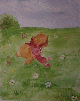 Aquarel op papier. 30 dec. 2000, 24x30 cm