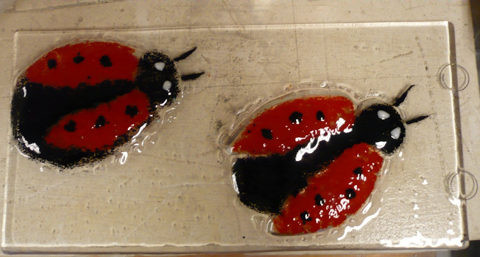 03_1159 gebakken glas Anne 03_1159 gebakken glas Anne